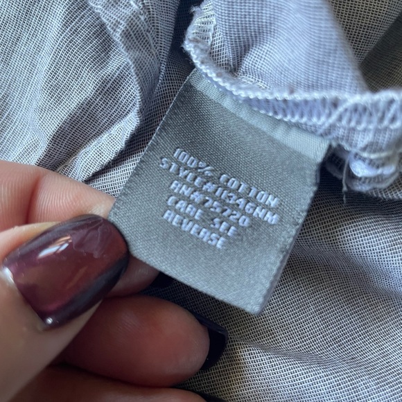 Buckle BKE Tailored Fit Gray Western Style Shirt, Men’s Size Small - Picture 6 of 7